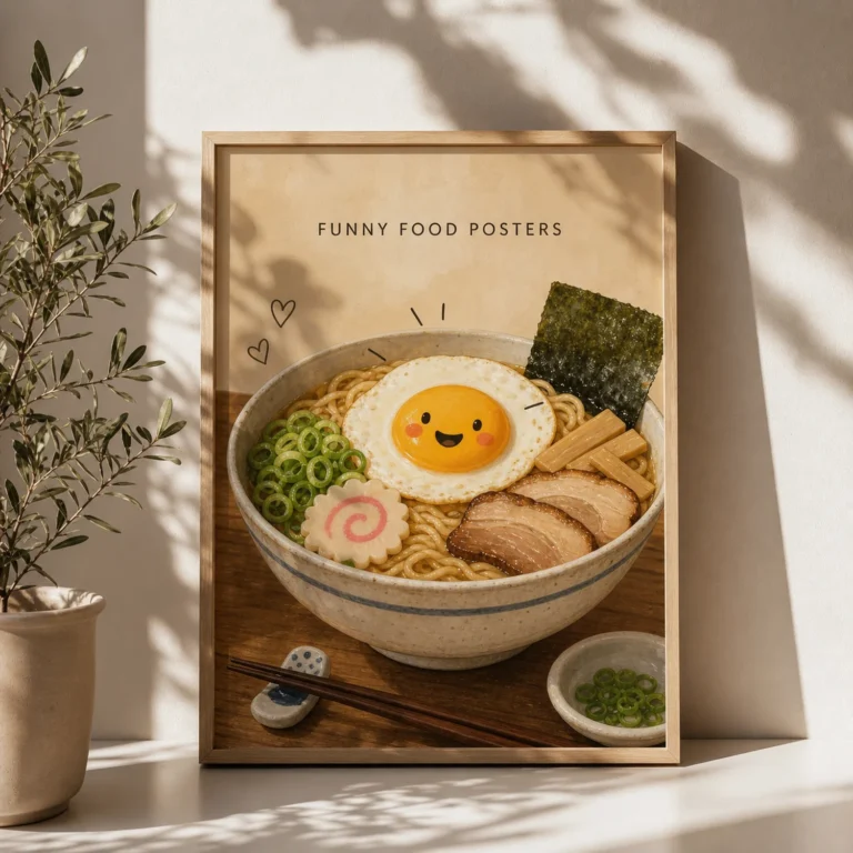 Funny Food Posters