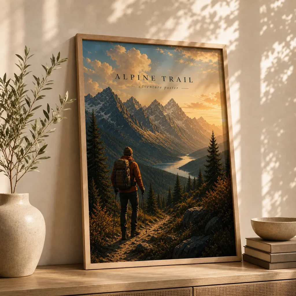 Alpine Trail Adventure Poster image 2