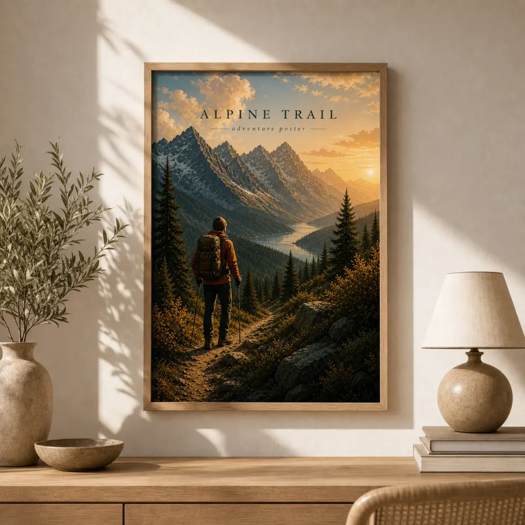 Alpine Trail Adventure Poster image 3