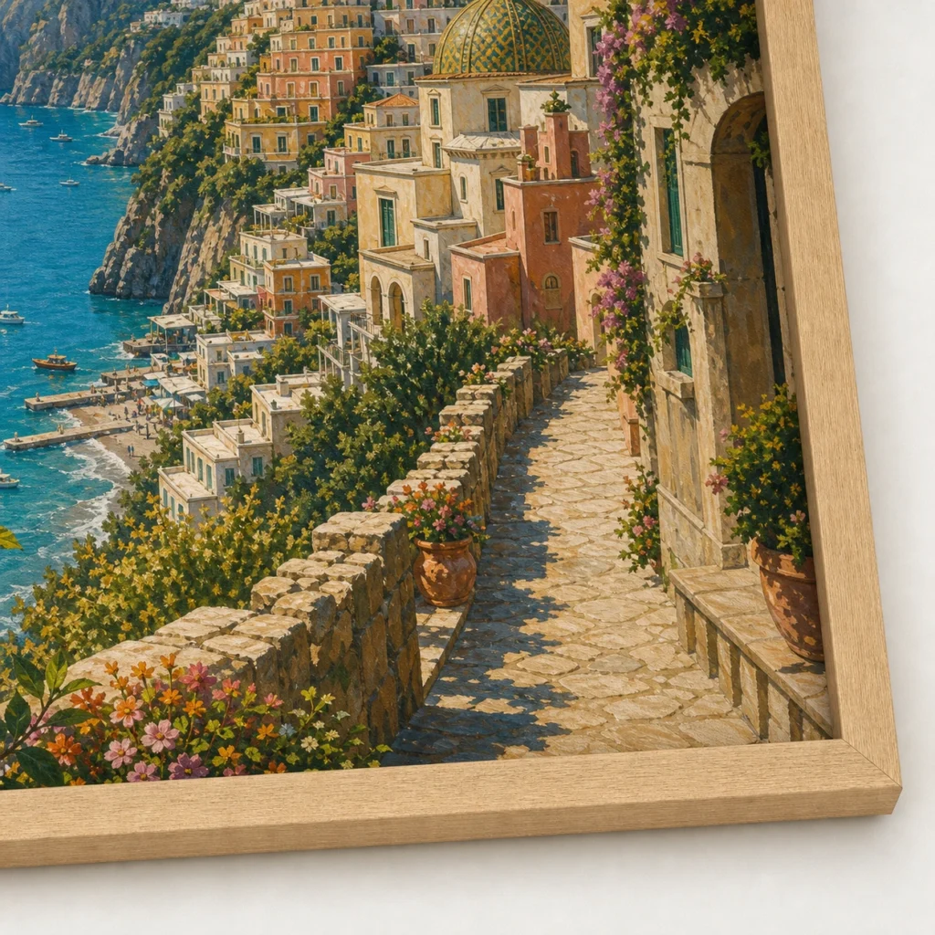 Amalfi Coast Travel Poster image 3