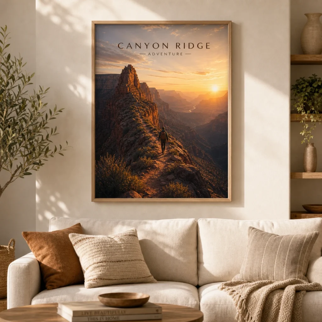 Canyon Ridge Adventure Print image 5