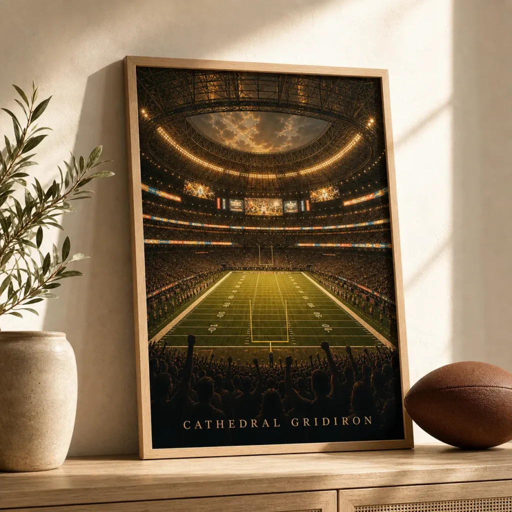 Cathedral Gridiron Interior Poster image 2