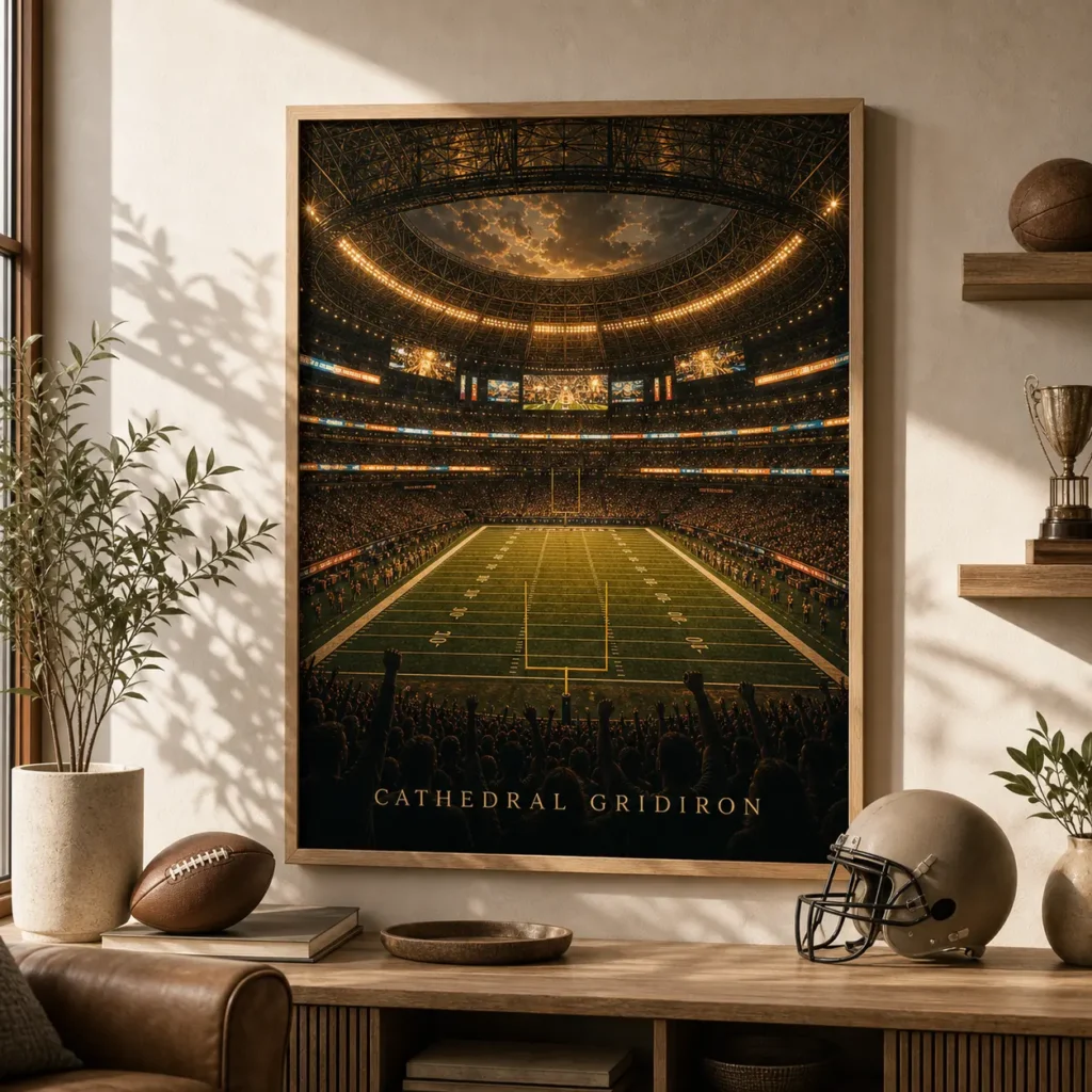 Cathedral Gridiron Interior Poster image 3