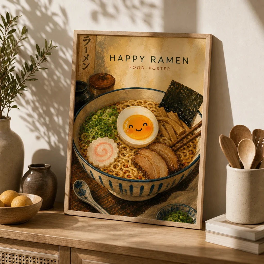 Funny Food Poster Collection image 4