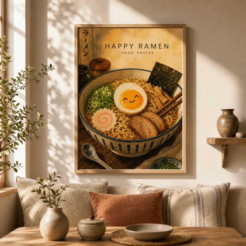 Funny Food Poster Collection image 3
