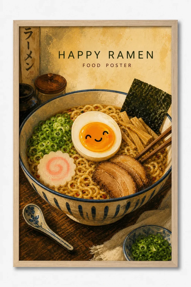 Funny Food Poster Collection