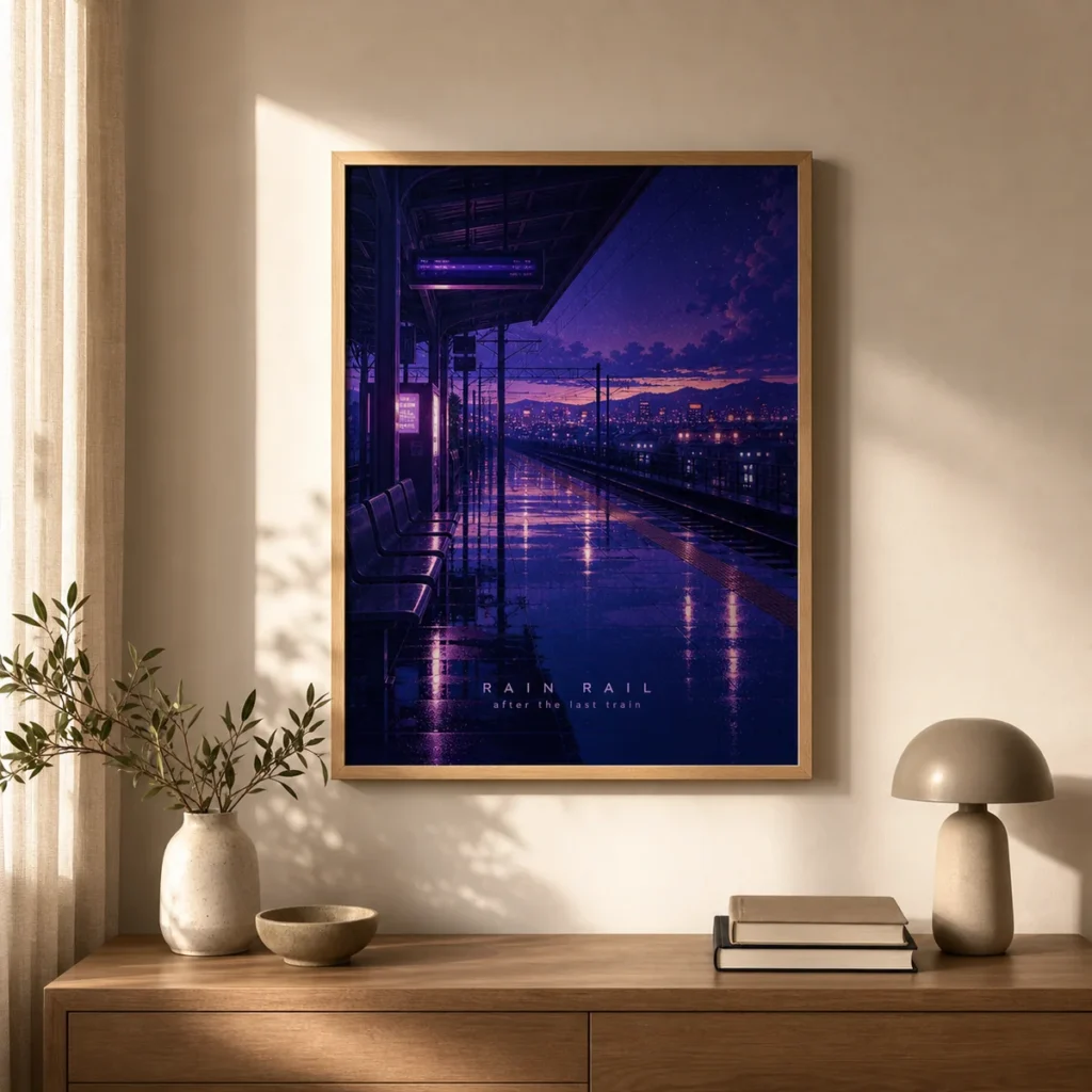 Dream Rail Platform Anime Poster image 3