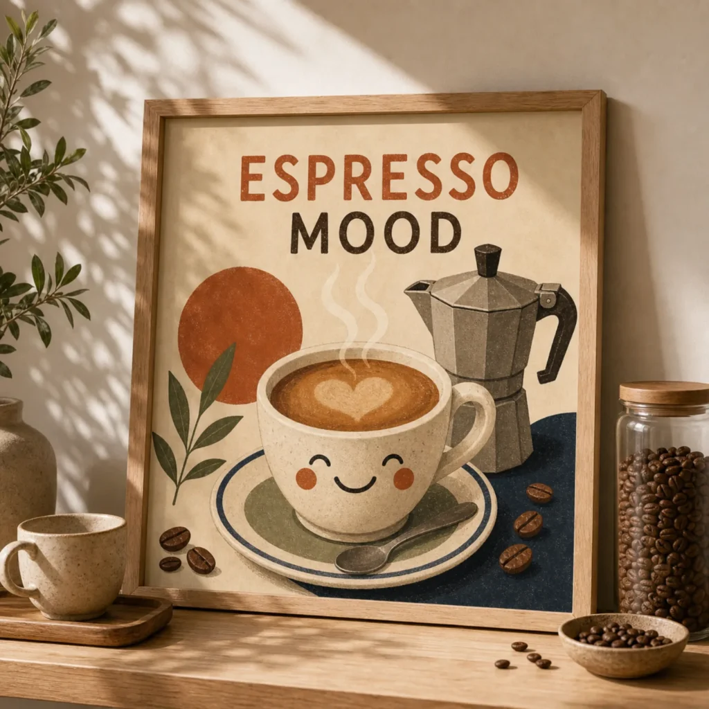 Cheeky Espresso Poster image 2