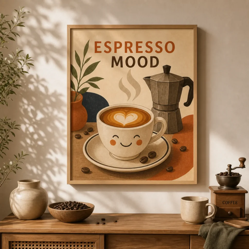 Cheeky Espresso Poster image 3