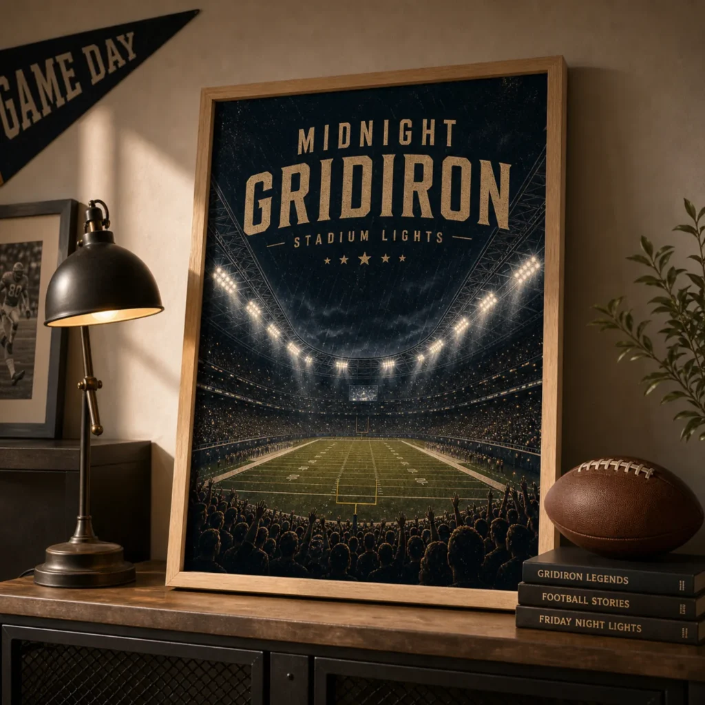 Midnight Gridiron Arena Poster image 2