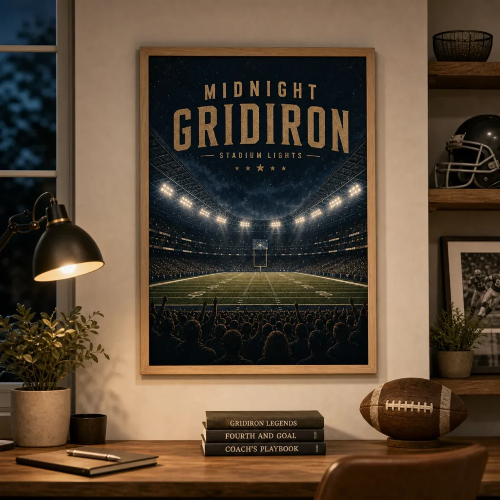 Midnight Gridiron Arena Poster image 3